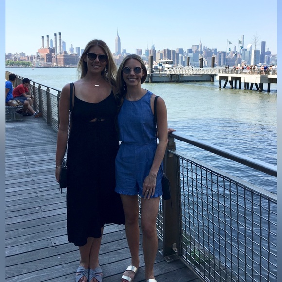 Zara Pants - Zara Denim Romper XS